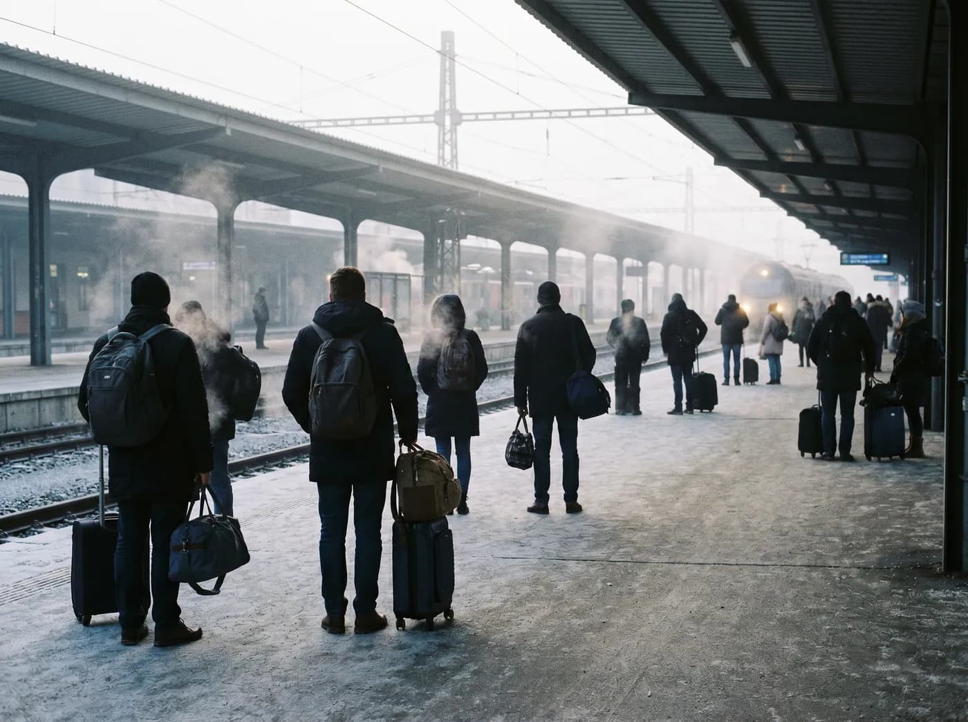A 4:3 documentary frame evoking Kraków, Poland.