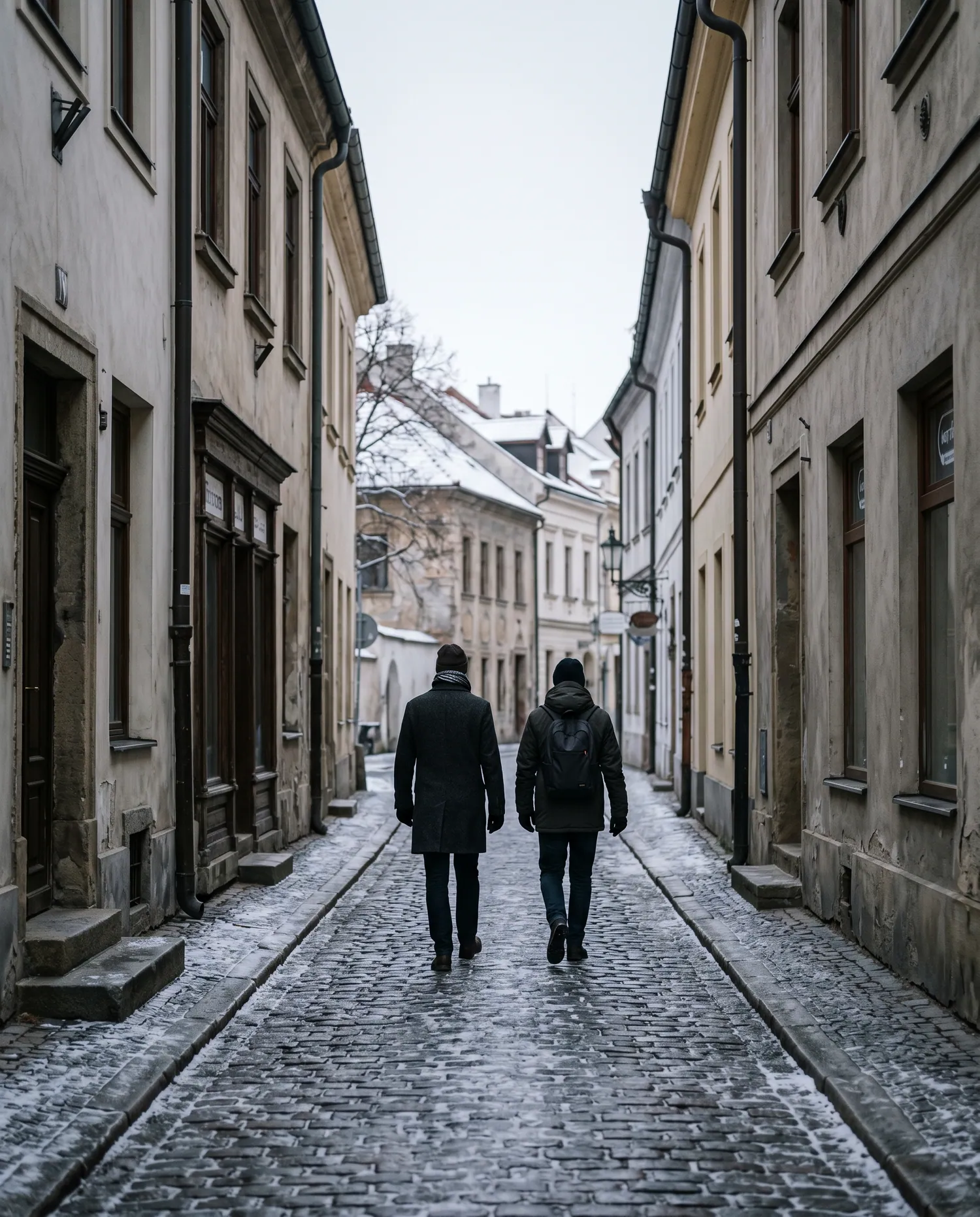 A 4:5 documentary photograph evoking Kraków, Poland. Warm tone.