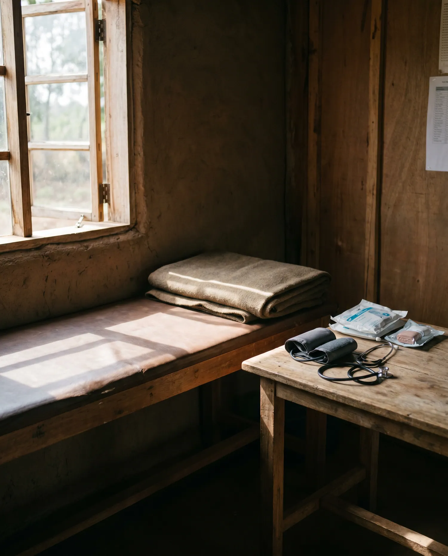 A 4:5 documentary photograph evoking Eldoret, Kenya. Warm tone.